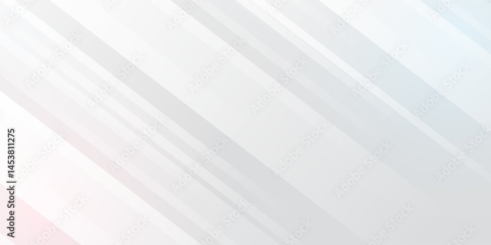 Obraz premium White abstract background with line pattern, banner design. Vector Eps10