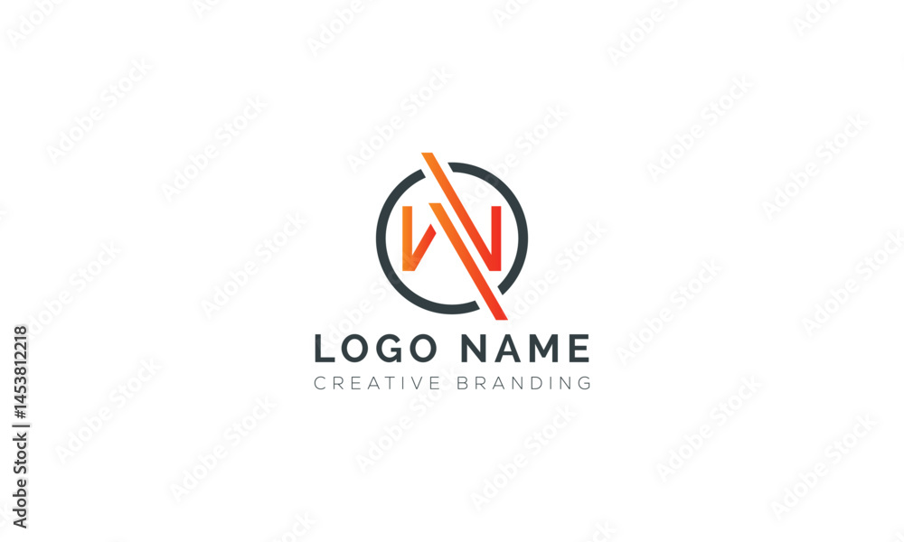 Minimalist W Logo for Branding and Identity. Minimalist W Logo for Branding and Identity.
