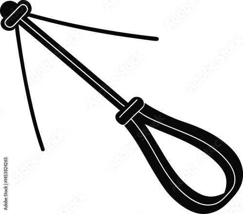 slingshot on white background 