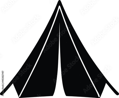 tent peg on white background.eps