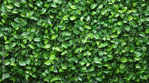 Wallpaper Mural Lush green wall covered in leaves creating a natural and inviting atmosphere surrounded by fresh green tones Torontodigital.ca