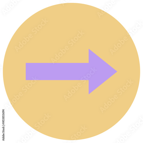 Right Arrow Vector Flat Icon. Free Download Right Arrow Vector Flat Icon. - GFXLoad