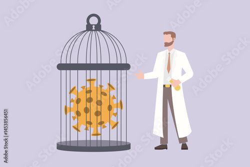 "Virus in a Cage"
