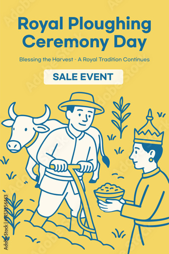 "Royal Ploughing Ceremony Poster"
