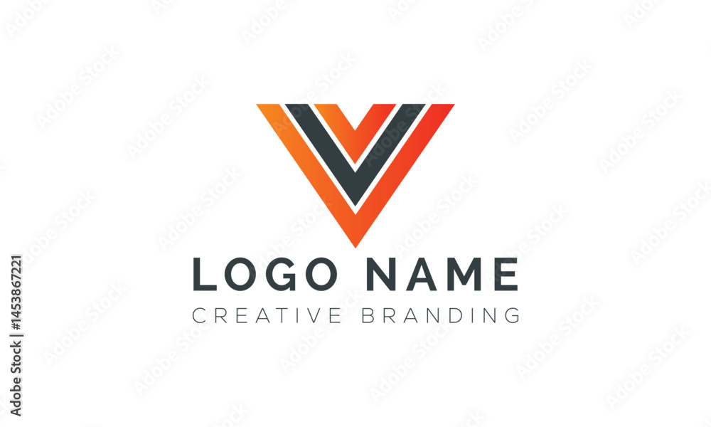 Minimalist V Logo for Branding and Identity. Minimalist V Logo for Branding and Identity.