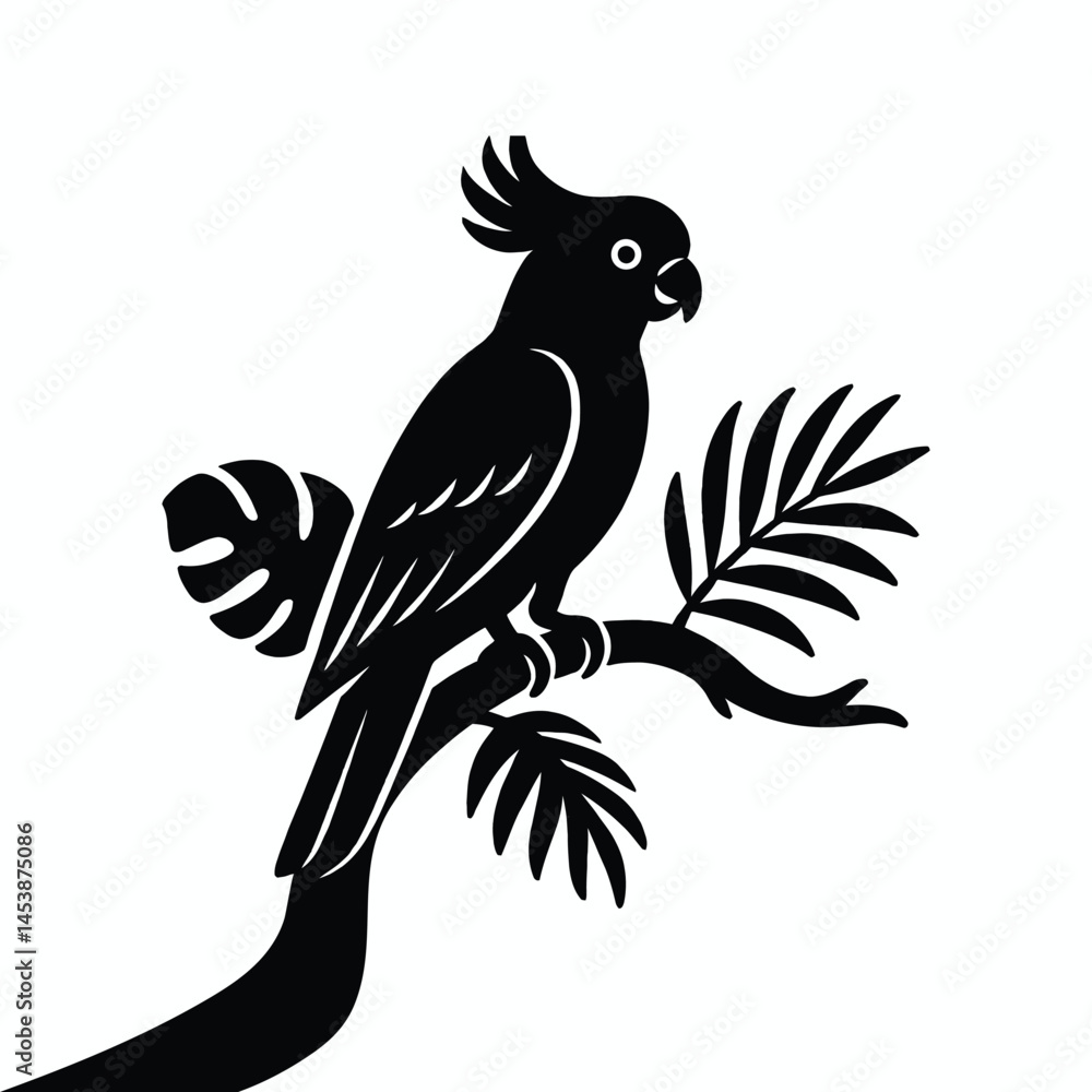 Fototapeta premium bird on tree