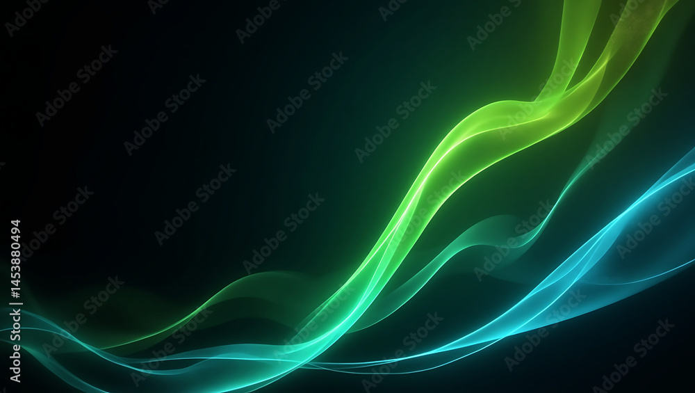 Green Noise Grainy Gradient Background Abstract Emerald Teal Lime Neon Light Glow Green Noise Grainy Gradient Background Abstract Emerald Teal Lime Neon Light Glow