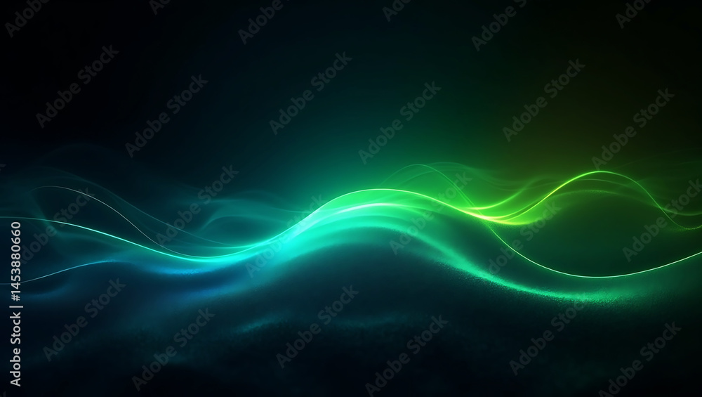 Green Noise Grainy Gradient Background Abstract Emerald Teal Lime Neon Light Glow Green Noise Grainy Gradient Background Abstract Emerald Teal Lime Neon Light Glow