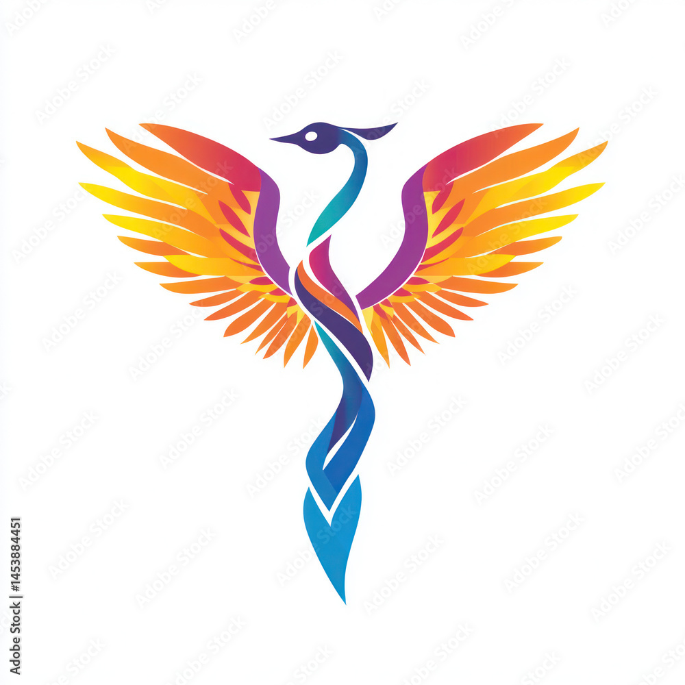 Obraz premium vector illustration of an eagle