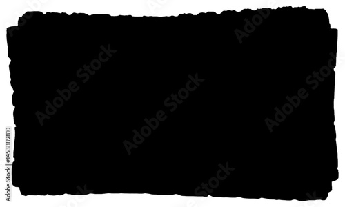 Torn paper sheet on white background featuring textured edges realistic tear lines vintage surface perfect for design mockups overlays and scrapbooking artwork