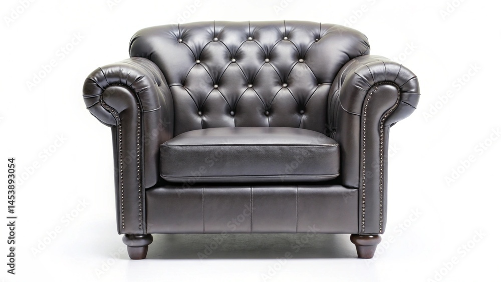 Fototapeta premium old leather armchair
