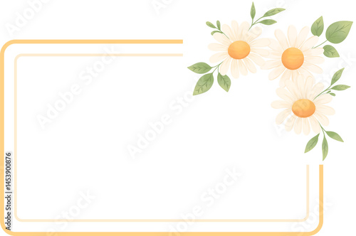Floral Decorative Frame 