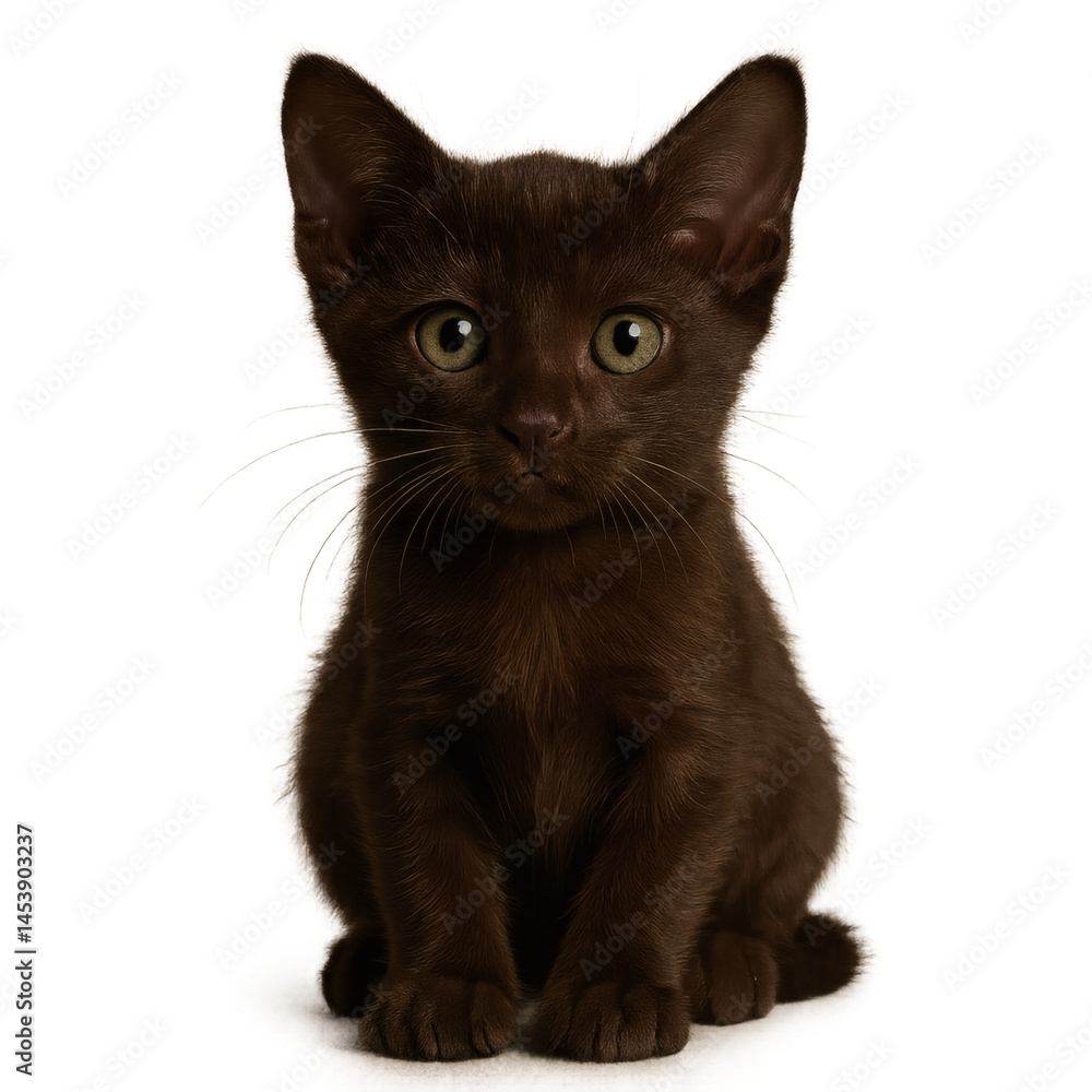 Obraz premium Havana Brown Kitten