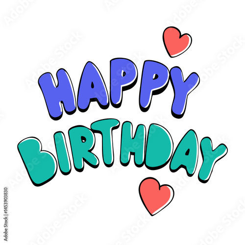 Happy Birthday Vector