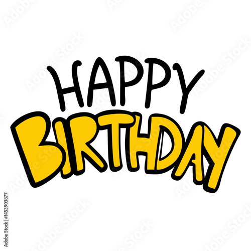 Happy Birthday Vector