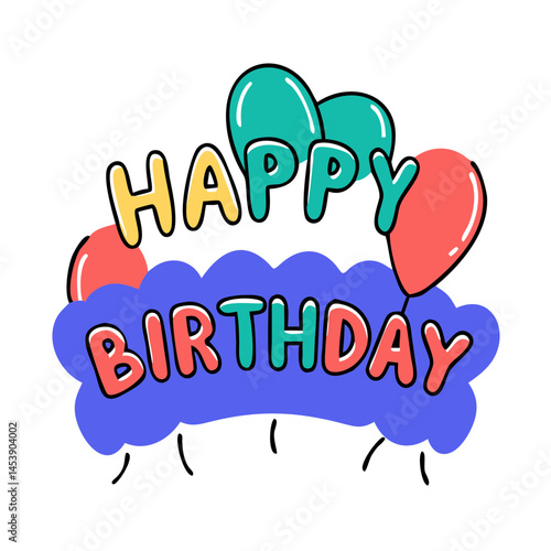 Happy Birthday Vector