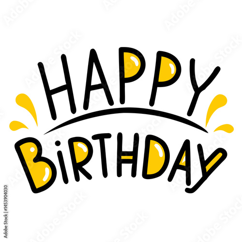 Happy Birthday Vector