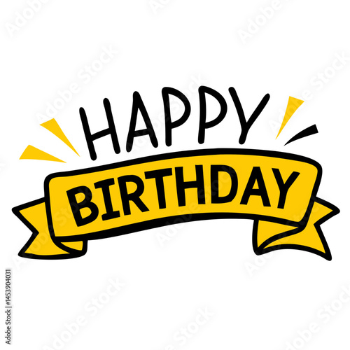 Happy Birthday Vector