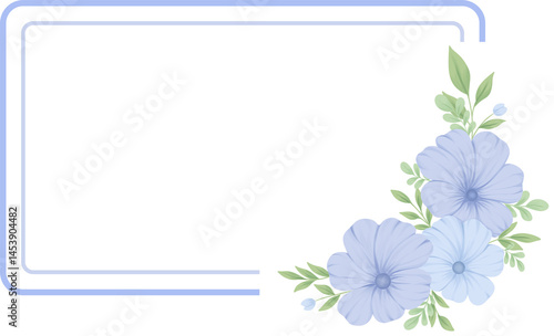 Floral Decorative Frame 