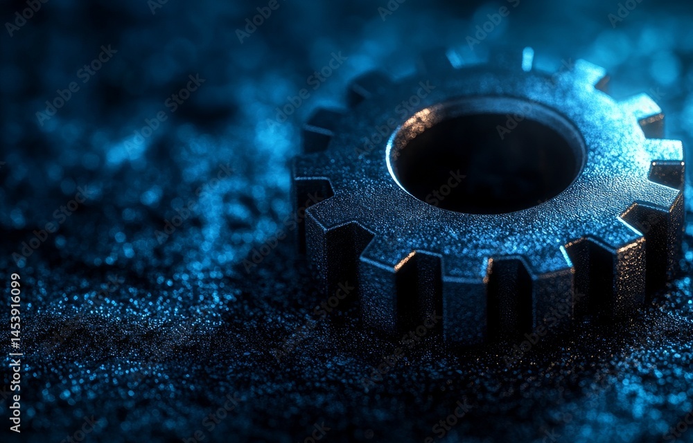 An image of interconnected gears representing the link between technology and business, set against an abstract backdrop with blurred office space elements An image of interconnected gears representing the link between technology and business, set against an abstract backdrop with blurred office space elements