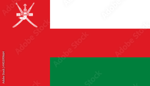 Flag of Oman – High Resolution PNG Image with Transparent Background  national symbol