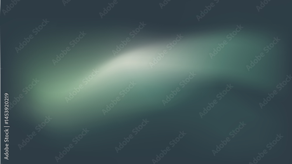 Obraz premium Ethereal Green Wave Abstract Background for Modern Designs