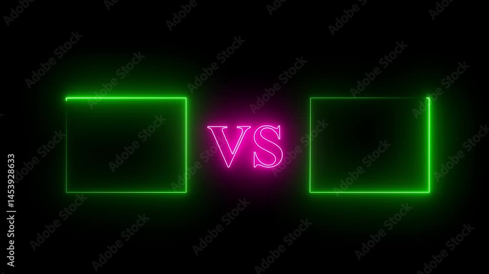 glowing VS frames light. Neon banner Announcement of two fighters. VS versus bars neon animated versus vs bars neon multiplayer Versus Neon banner Announcement of two fighters. glowing VS frames light. Neon banner Announcement of two fighters. VS versus bars neon animated versus vs bars neon multiplayer Versus Neon banner Announcement of two fighters.
