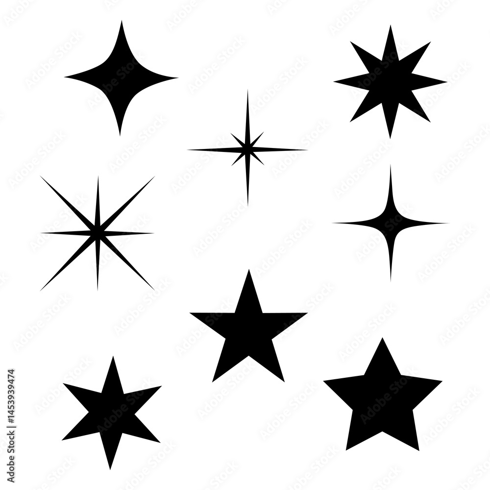 star vector icon collection star vector icon collection
