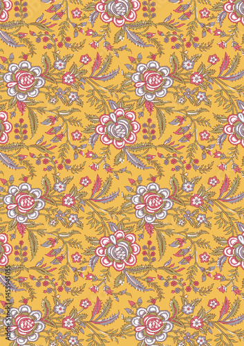textile floral design