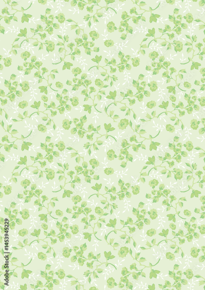 Fototapeta premium textile floral design