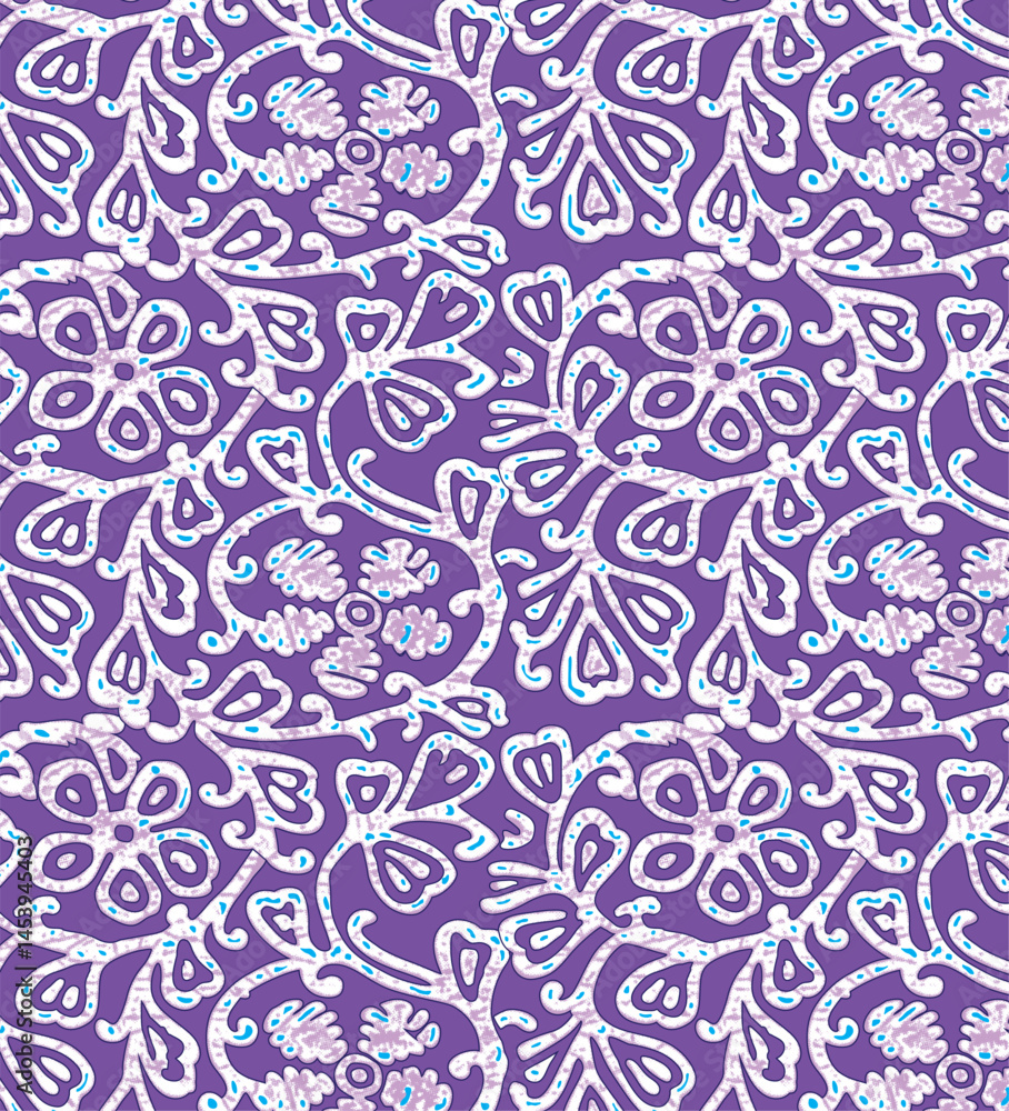 Fototapeta premium textile floral design