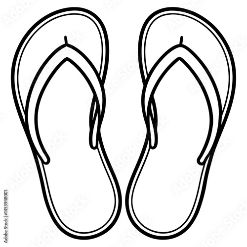 Minimal Flip-Flops Vector on White