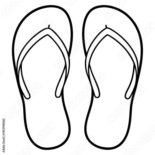 Minimal Flip-Flops Vector on White