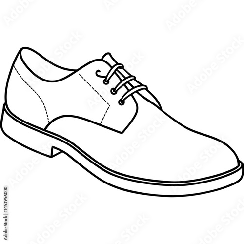 Minimal Oxfords Vector on White