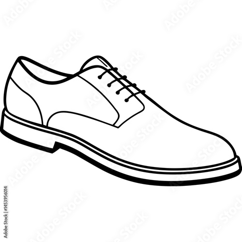 Minimal Oxfords Vector on White