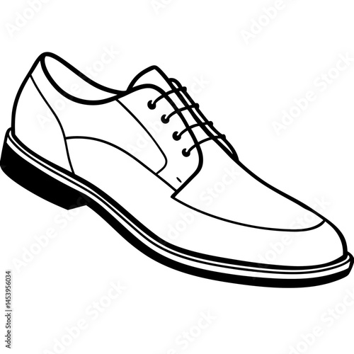 Minimal Oxfords Vector on White