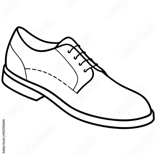 Minimal Oxfords Vector on White