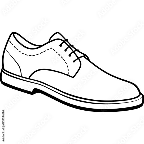 Minimal Oxfords Vector on White