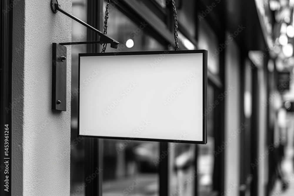 Isolated empty shop signage design mockup, transparent store template. Street hanging on wall. Logo presentation signboard. Metal cafe restaurant bar plastic badge black white round. Isolated empty shop signage design mockup, transparent store template. Street hanging on wall. Logo presentation signboard. Metal cafe restaurant bar plastic badge black white round.