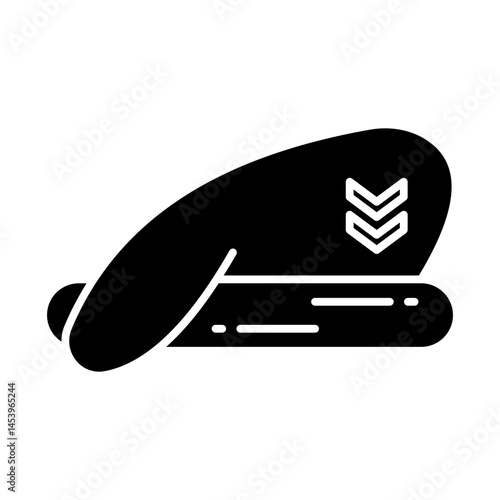 Military Hat Glyph