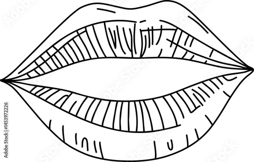Sketchy mouth
