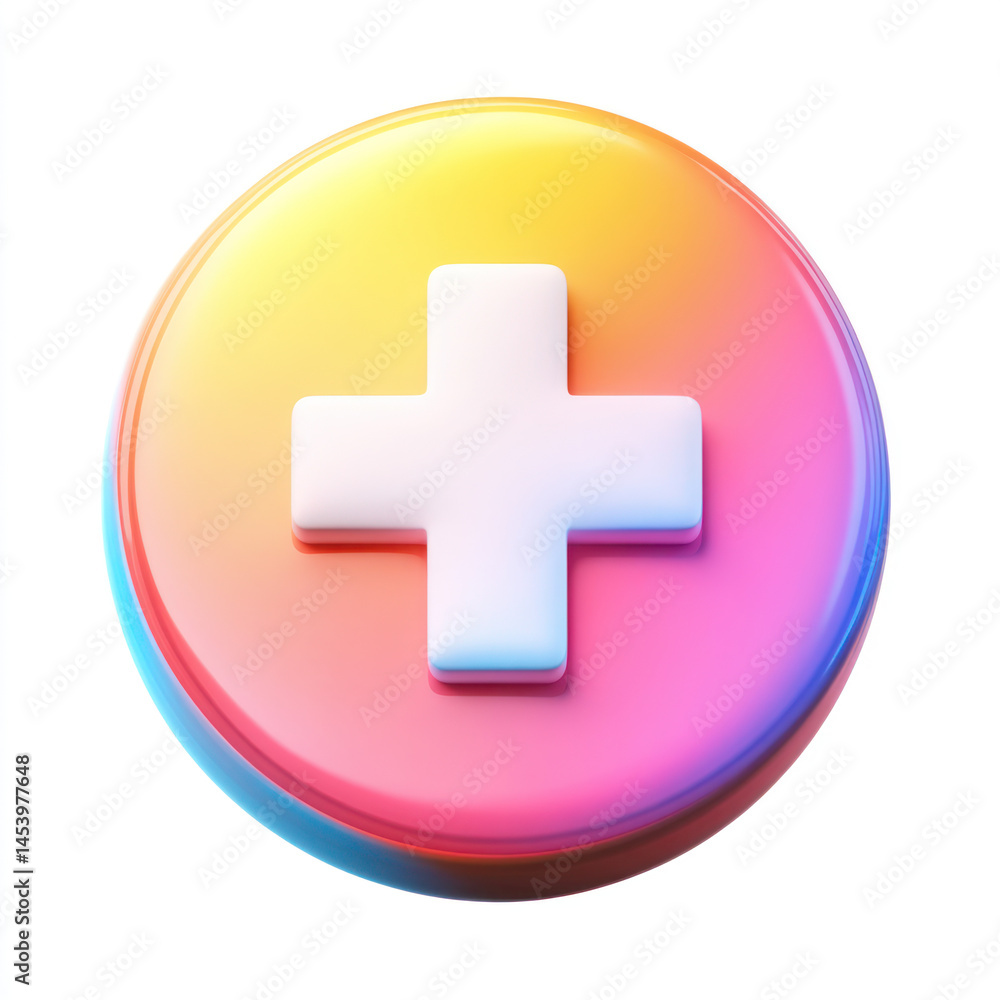 Fototapeta premium plus minus icon