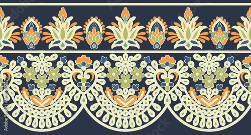 seamless pattern with decorative elements