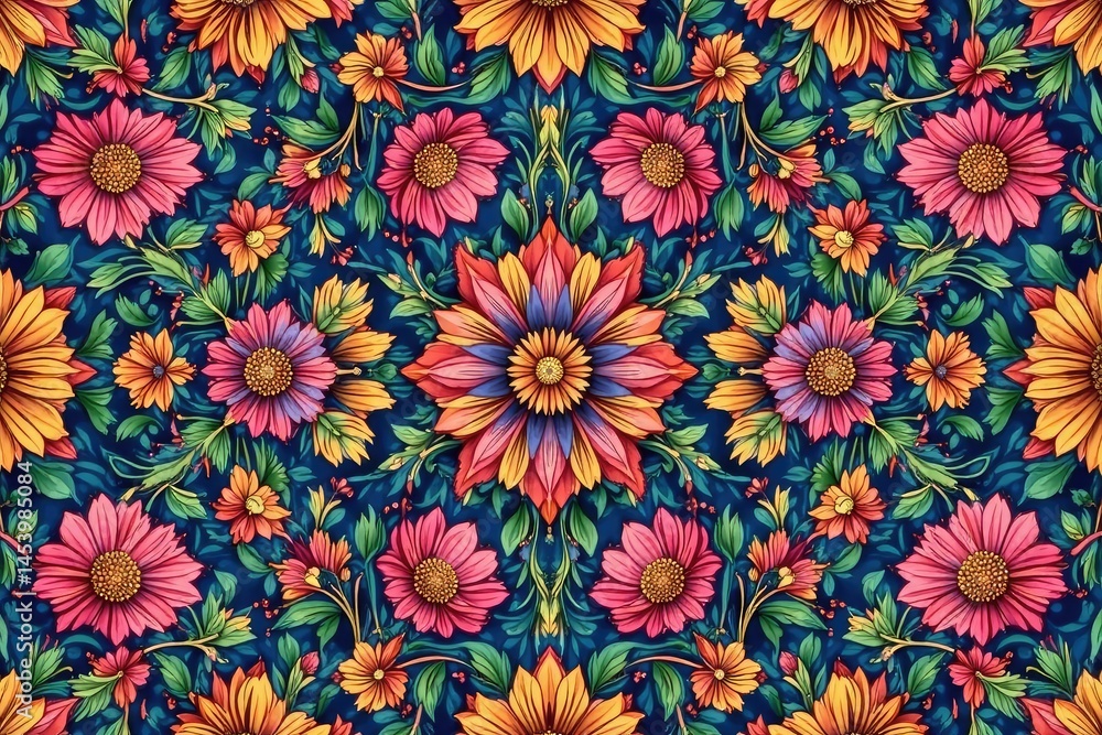 custom made wallpaper toronto digitalIntricate floral pattern, repeating seamlessly , botanical, swirl, repeat