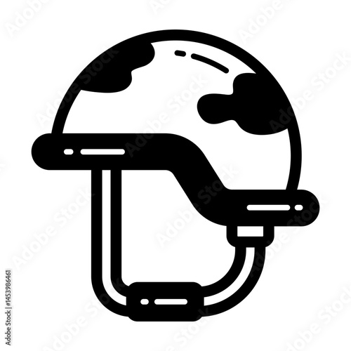 Helmet Solid Black