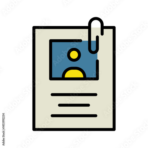 attachment file evidence, witness Law Icon