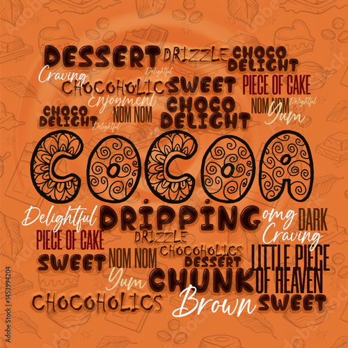 Food typography