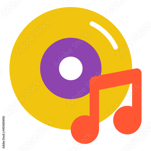 Music Album Icon Design