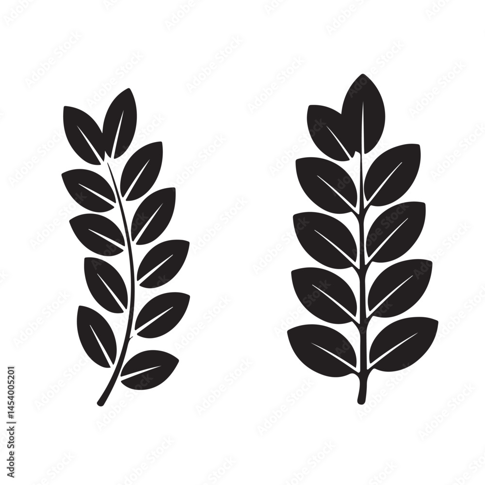 Fototapeta premium laurel wreath vector illustration