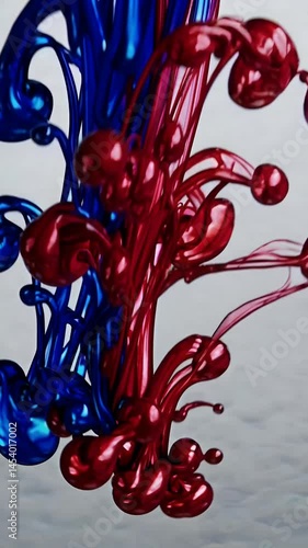 Dive stunning 4K animation swirling colorful inks blending water perfect creative projects relaxing visual backgrounds